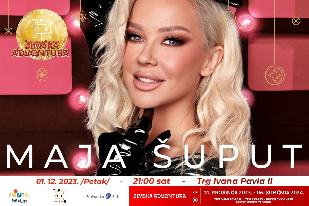 Koncert Maje Šuput &#8211; otvorenje ZIMSKE ADVENTURE 2023