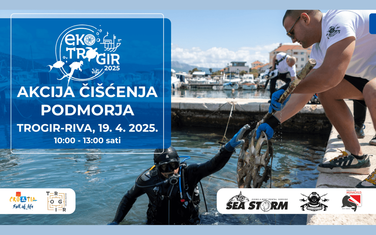 EKO Trogir 2025 – Underwater Cleanup Diving Action