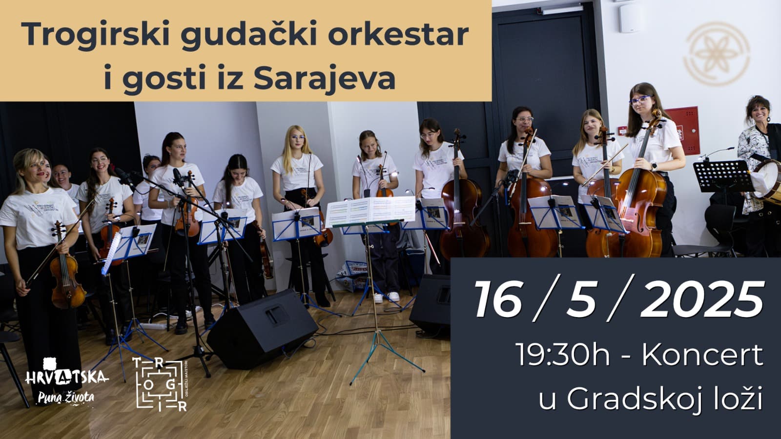 Trogirski gudački orkestar i gosti iz Sarajeva